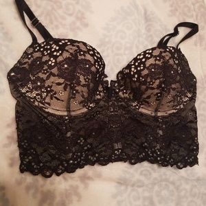 Victoria's Secret half cami lace bra